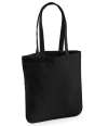 W821 Westford Mill EarthAware® Organic Spring Tote Bag Black colour image